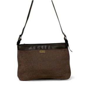 THE SAK Brown Knit Bag